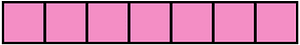 Purple Rectangle Fraction 7:7