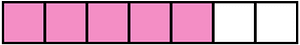 Purple Rectangle Fraction 5:7