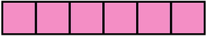 Purple Rectangle Fraction 6:6