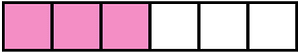 Purple Rectangle Fraction 3:6
