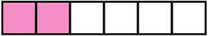 Purple Rectangle Fraction 2:6