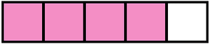 Purple Rectangle Fraction 4:5