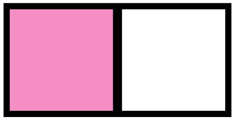 Purple Rectangle Fraction 1:2