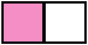 Purple Rectangle Fraction 1:2