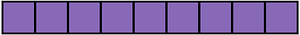 Violet Rectangle Fraction 9:9