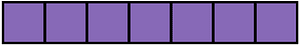Violet Rectangle Fraction 7:7
