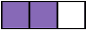 Violet Rectangle Fraction 2:3