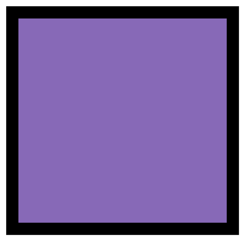 Violet Rectangle Fraction 1:1
