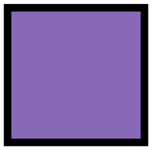 Violet Rectangle Fraction 1:1