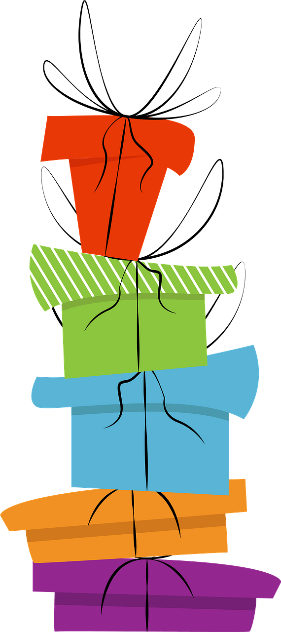 Pile of presents
