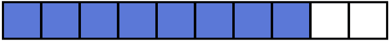 Ultramarine Rectangle Fraction 8:10