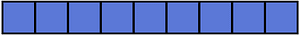 Ultramarine Rectangle Fraction 9:9