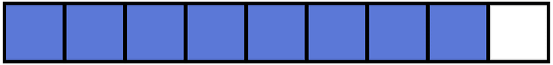 Ultramarine Rectangle Fraction 8:9