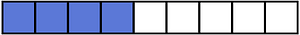 Ultramarine Rectangle Fraction 4:9