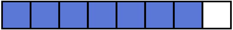 Ultramarine Rectangle Fraction 7:8