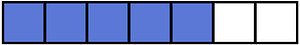 Ultramarine Rectangle Fraction 5:7