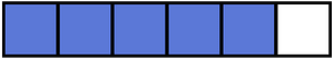 Ultramarine Rectangle Fraction 5:6