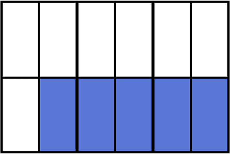 Ultramarine Rectangle Fraction 5:12