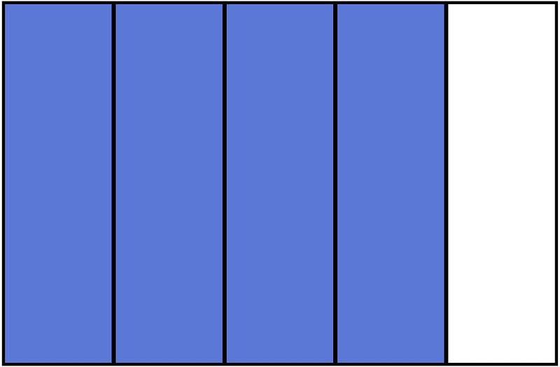 Ultramarine Rectangle Fraction 4:5