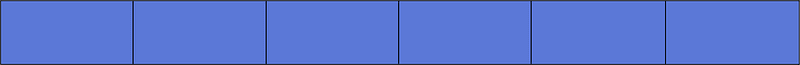Ultramarine Rectangle Fraction 6:6