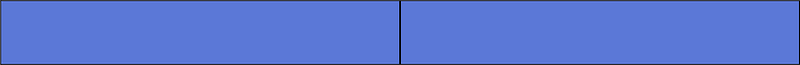 Ultramarine Rectangle Fraction 2:2