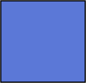 Ultramarine Rectangle Fraction 1:1