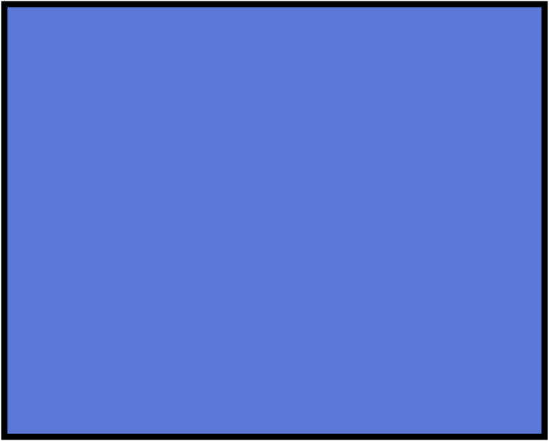 Ultramarine Rectangle Fraction 1:1