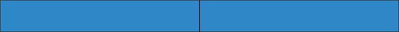 Blue Rectangle Fraction 2:2