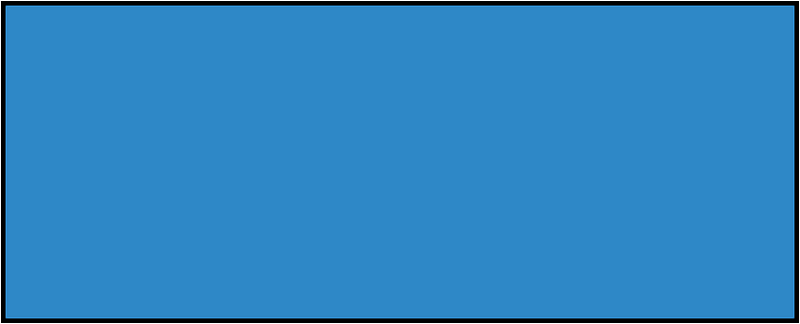 Blue Rectangle Fraction 1:1