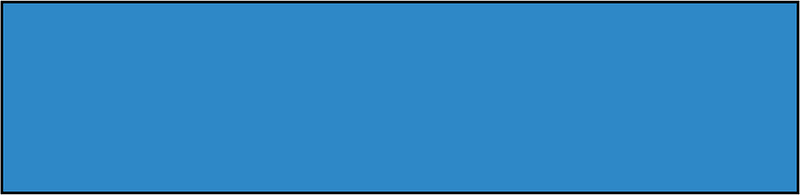 Blue Rectangle Fraction 1:1