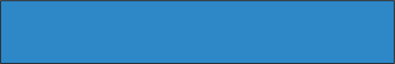 Blue Rectangle Fraction 1:1