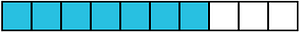 Cerulean-Blue Rectangle Fraction 7:10