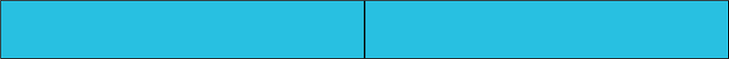 Cerulean-Blue Rectangle Fraction 2:2