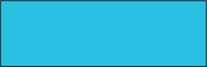 Cerulean-Blue Rectangle Fraction 1:1