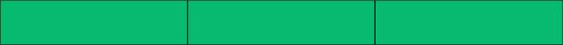 Green Rectangle Fraction 3:3