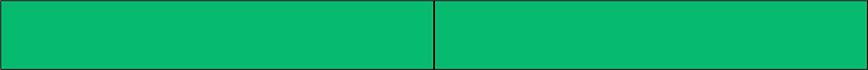 Green Rectangle Fraction 2:2