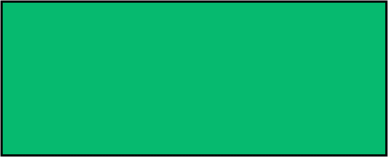 Green Rectangle Fraction 1:1