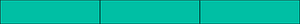 Teal-Green Rectangle Fraction 3:3