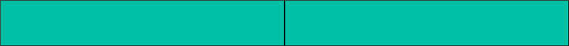 Teal-Green Rectangle Fraction 2:2