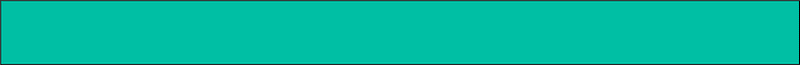 Teal-Green Rectangle Fraction 1:1