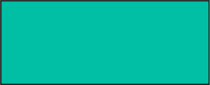 Teal-Green Rectangle Fraction 1:1