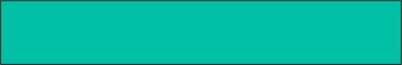 Teal-Green Rectangle Fraction 1:1