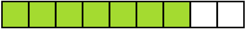 Lime Rectangle Fraction 7:9