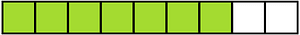 Lime Rectangle Fraction 7:9