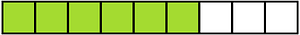 Lime Rectangle Fraction 6:9