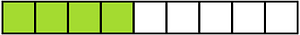Lime Rectangle Fraction 4:9