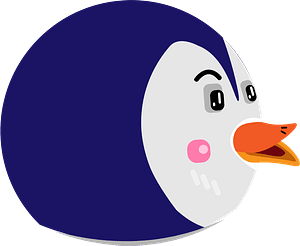 Penguin head