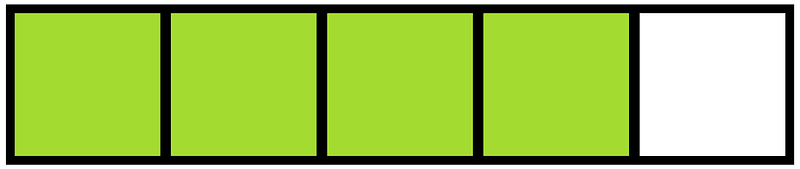 Lime Rectangle Fraction 4:5