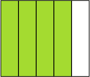 Lime Rectangle Fraction 4:5