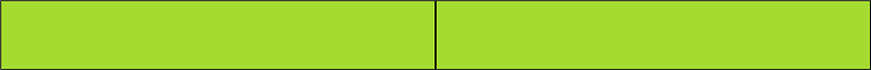 Lime Rectangle Fraction 2:2